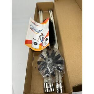 Dryer Vent Cleaner Kit: Rotating Lint Remover Cleans Clogged Dryer Ducts NEW
